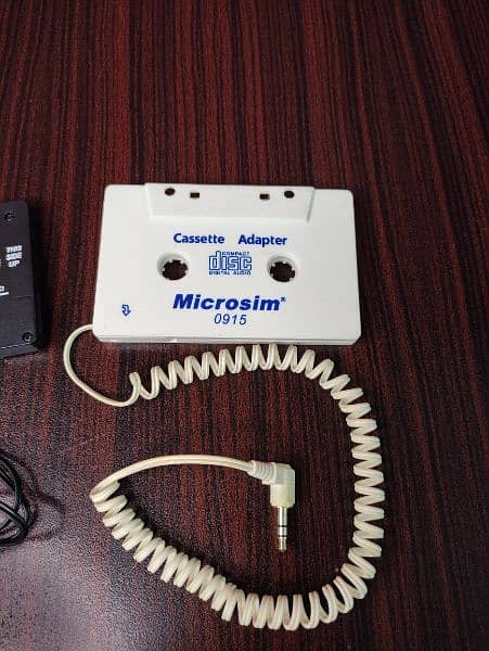 Car Cassette Tape Aux Adapter Player to Listen to New Songs in Old Car 0