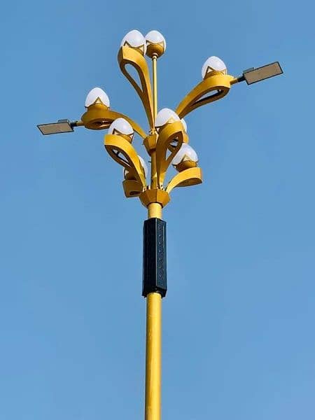Street light poles 16