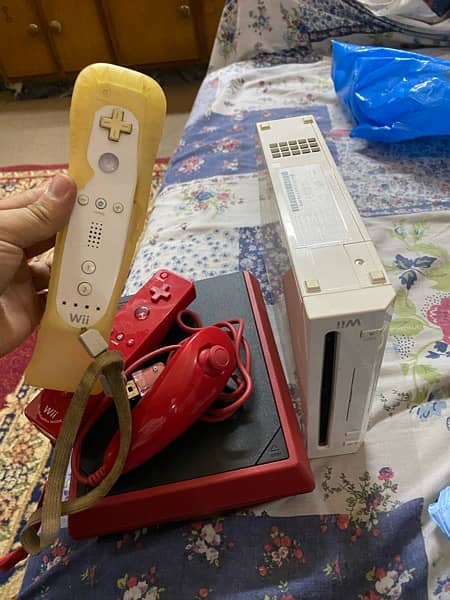 I have 2 Wii if you want both decription 4