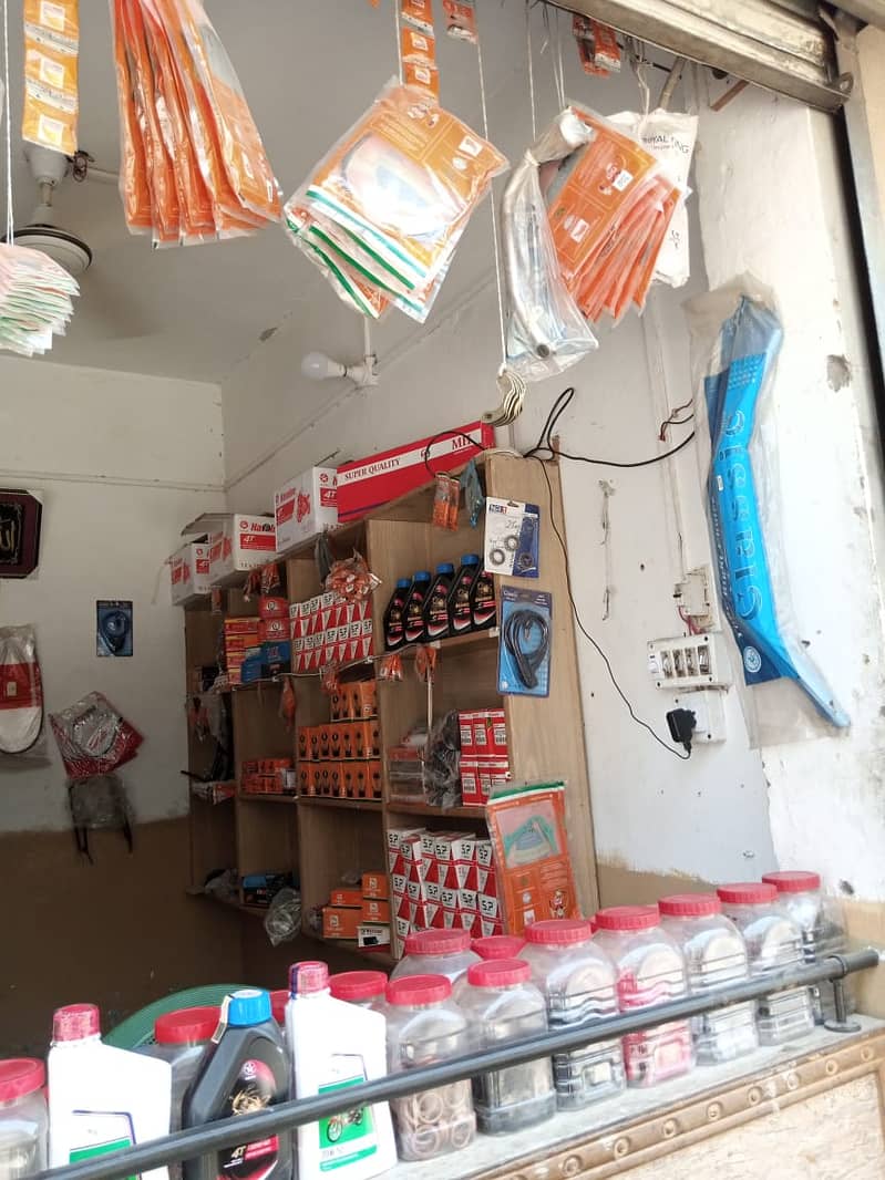 Bismillah Autos  store for sale/bikes spare parts / Running business 2