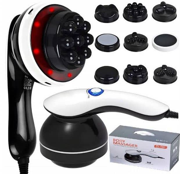 Original Infrared Heating Full Body Vibrating Massager Machine - 220V 0