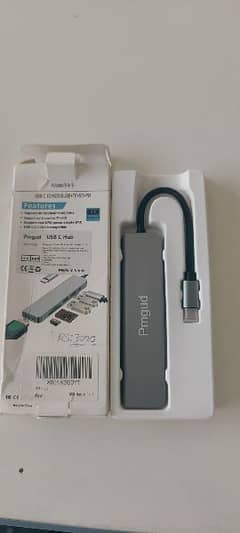 Type-C adapter 6 in 1,USB-C to HDMI+PD Adapter(BYL-2010)