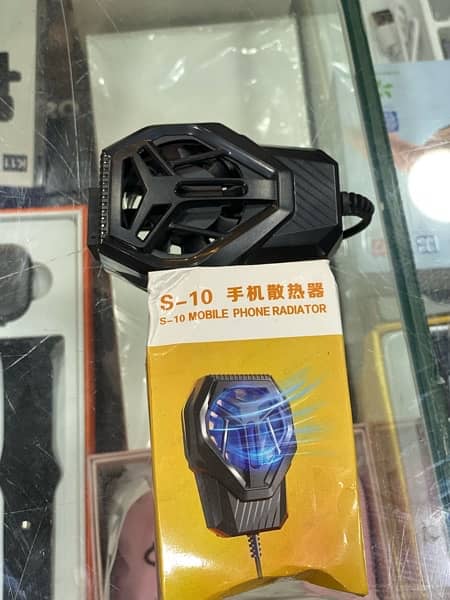 High Quality S10 Mobile Phone Cooler Fan For PUBG Heat Resistant 1
