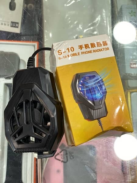 High Quality S10 Mobile Phone Cooler Fan For PUBG Heat Resistant 2