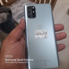 OnePlus 8t 8/128 dual sim daba charger sath