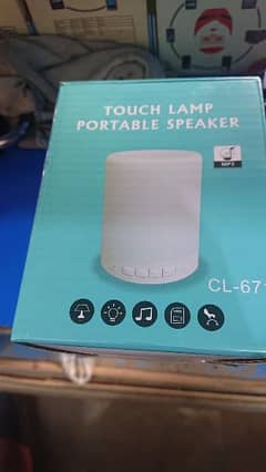 touch lamp speaker