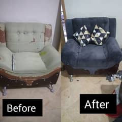 OLD SOFA REPAIRING AVAILABLE 03145059454