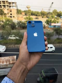 iPhone 13 Mini jv 128GB Blue color 100% Heath with orignal box
