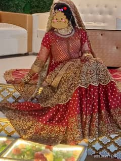 Bridal sharara