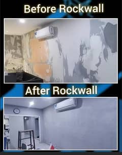 Rock Wall/Graphy/Sandtex/Adoba/Interior & Exterior Designing/Paint