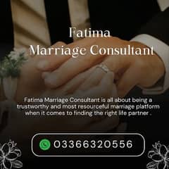 Marriage Bureau Services / Abroad Proposals / Online Rishta / shadi