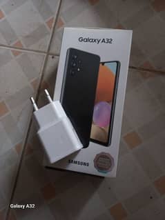 Samsung A32 PTA approved box and charger
