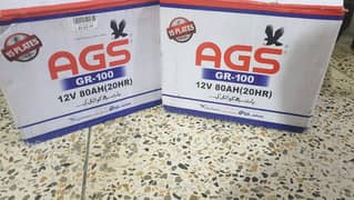 15 Plates 80AH AGS Battery GR-100