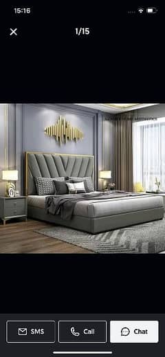 Bed set double bed king size bed