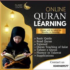 Male/female Quran tutor / Online Quran teacher / Quran classes