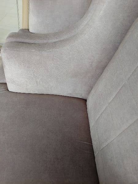 Bed Room Chair High Back Texture Fabric With Good Foam Quality 5
