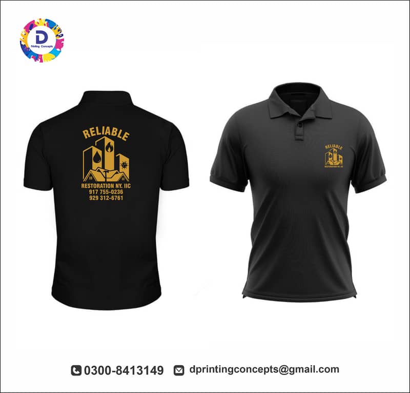 Customize Shirt Printing / Polo Shirt Printing / T Shirt Printing 10