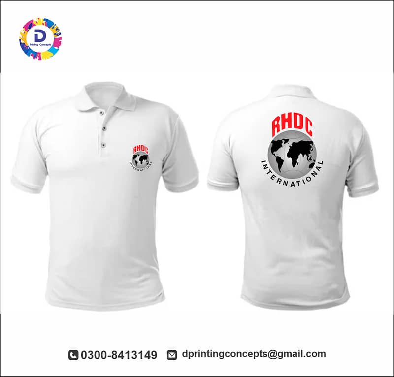 Customize Shirt Printing / Polo Shirt Printing / T Shirt Printing 11