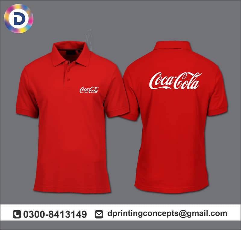 Customize Shirt Printing / Polo Shirt Printing / T Shirt Printing 12