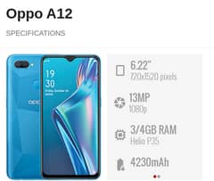 Oppo A12 (3,32) sale/exchange