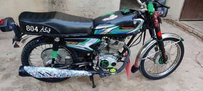 Honda 125 2018 Modified into 2023