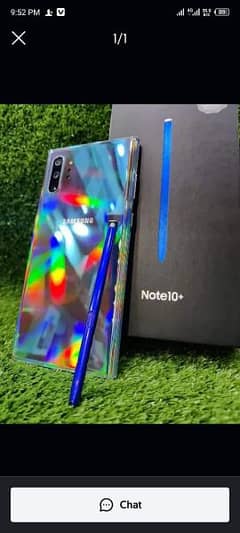 Samsung Galaxy Note 10plus 12/256gb for sale my whatsapp 0326=4108434