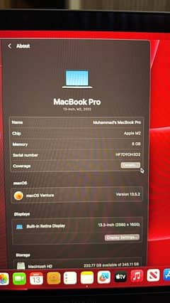apple mac book pro M2 laptop for sale