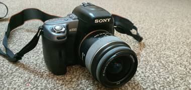 Sony a550 DSLR Camera