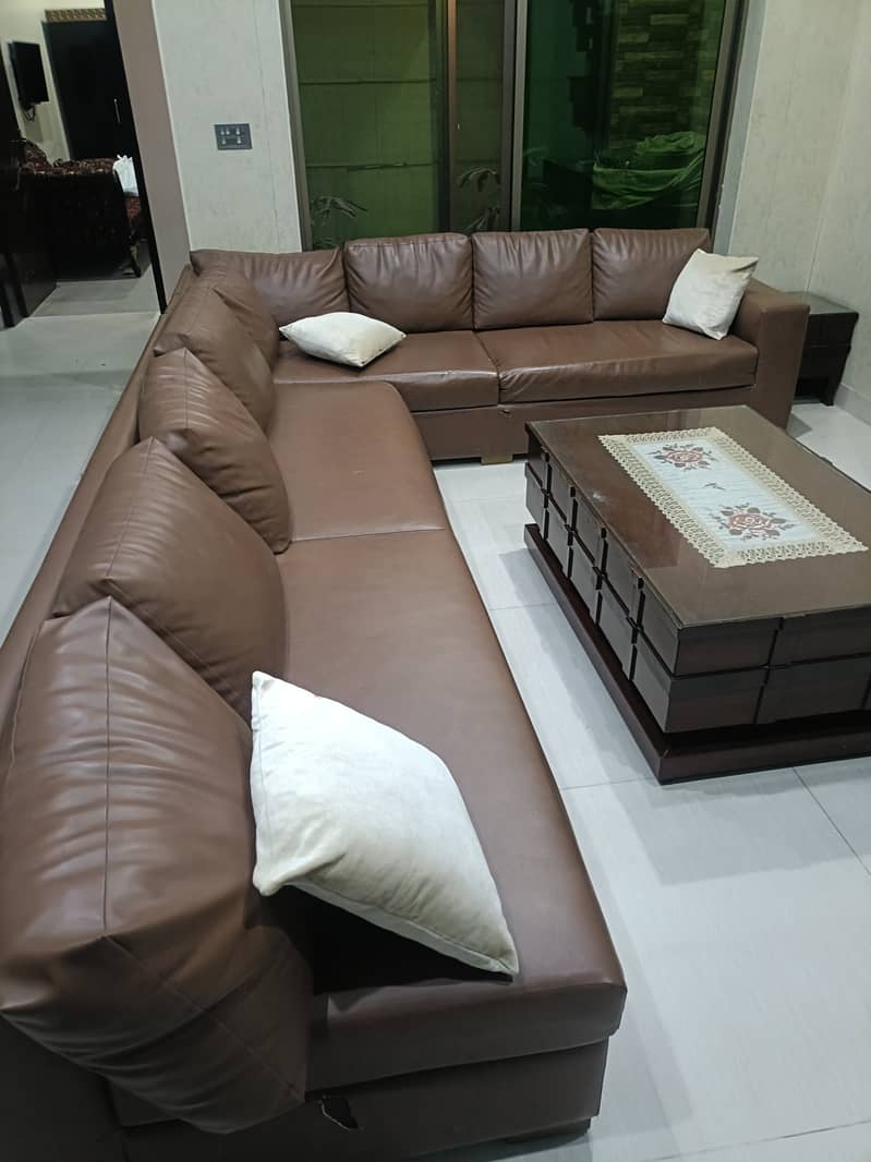 Sofa Set with 3 tables complete set 0