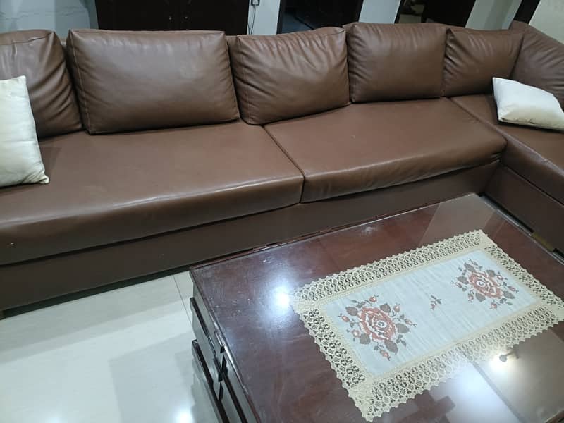 Sofa Set with 3 tables complete set 2