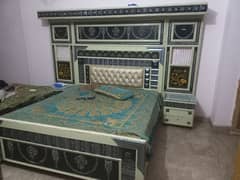 King size bed and  dressing table