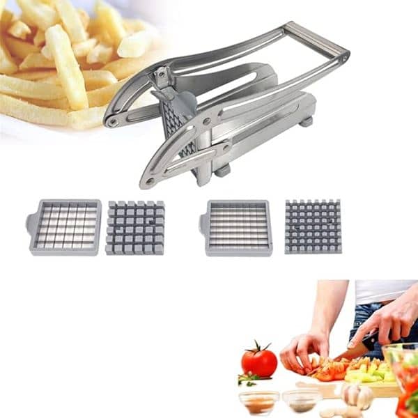 Stainless Steel Potato Cutting Machine 7