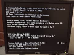 HP ProLiant DL380 G7 Server + Dell Monitor 17in