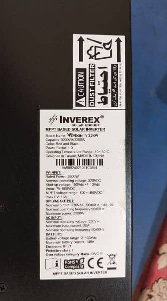 Inverex Veyron IV 3.2 kW Hybrid Solar Inverter 4