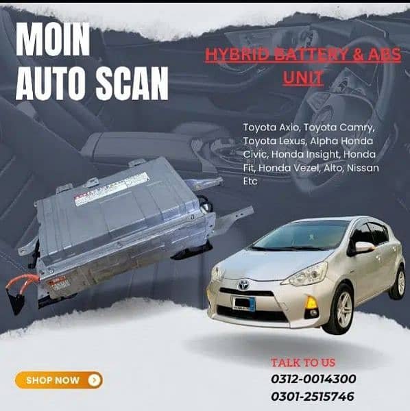 Hybrid Battery Abs Unit Water body Tunning Scanning Available 2