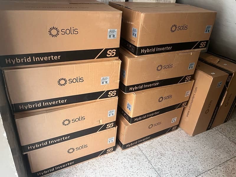 Solis Hybrid Inverters 6kW, 8kW Ip66 L plus  Series S6 LCD MODEL 3