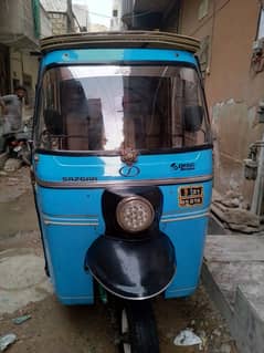 Sazgar rikshaw Blue color 2021  model 10/10 condition Lpg Petrole