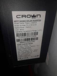 crown solar inverter