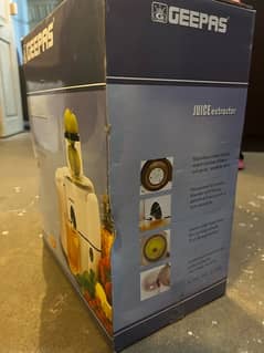 Juicer Brand New Geepas