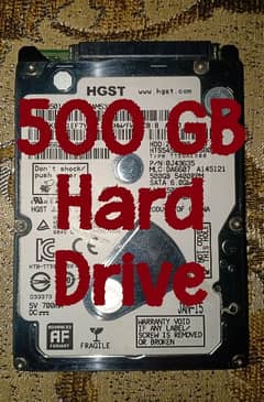 500 GB Hard Drive\Disk