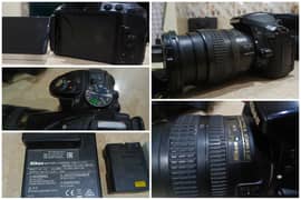 Nikon D5300 DSLR with 18-70mm with all accessories