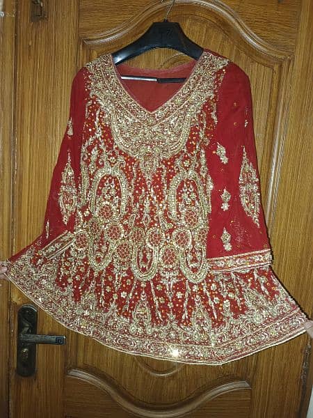 Bridal lehnga for sale only one time use 0