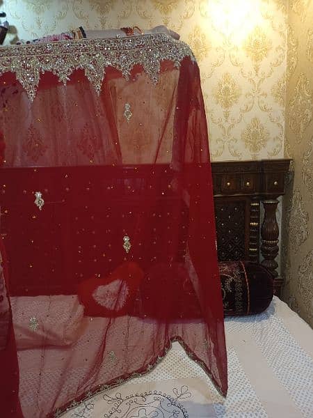 Bridal lehnga for sale only one time use 12