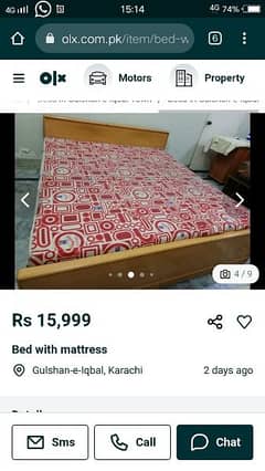 Bed set for sale