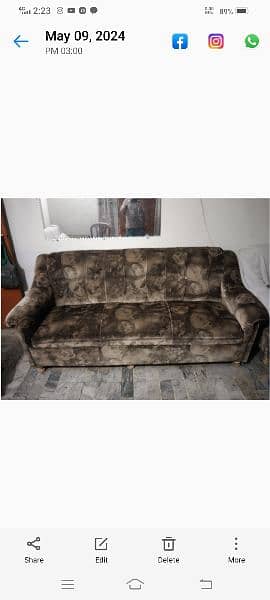 FIVE SITTER SOFA SET 15000. 0