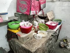 Fast Food Counter with fryer