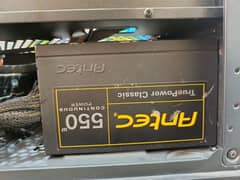 Antec 550W 80+ GOLD PSU with 2x 8 Pin