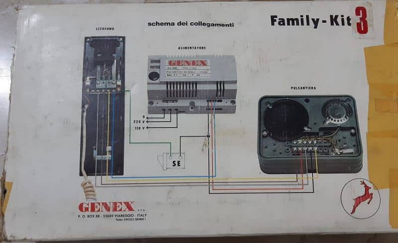 Intercom Set 3, for Sale
Company: Genex (Family kit 3), 03302452022 0