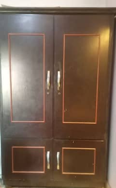 pair of cupboards