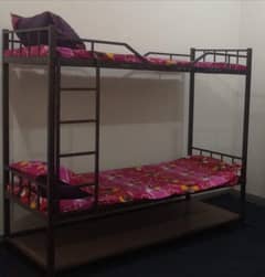 For SALE 
Double Deck Iron Bed (BUNKER)